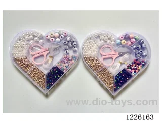 DIY Jewelry Set (6/10mm Pearls + 6mm Gold Beads + 4mm Rice Beads + Spacer Beads + Colorful Beads + Scissor Wire (9 Gauge))