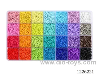 DIY Jewelry Set (3mm Rice Beads + Thread (28 compartments))