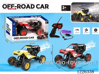 27MHZ 5ch rc car with light/spray included battery