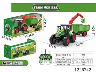 40MHZ rc farmer truck included battery