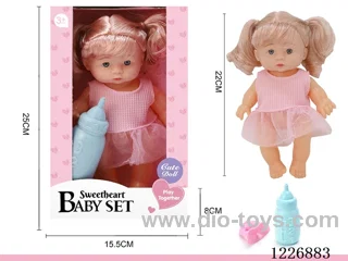 22CM doll with 4 IC included 3*AG13 battery