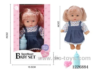 22CM doll with 4 IC included 3*AG13 battery