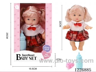 22CM doll with 4 IC included 3*AG13 battery