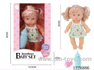22CM doll with 4 IC included 3*AG13 battery