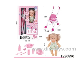 22CM doll with 4 IC included 3*AG13 battery