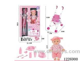 22CM doll with 4 IC included 3*AG13 battery
