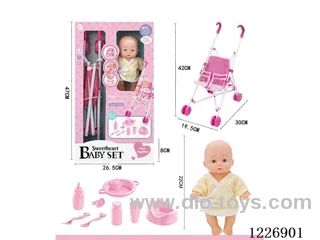 22CM doll with 4 IC included 3*AG13 battery