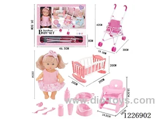 22CM doll with 4 IC included 3*AG13 battery
