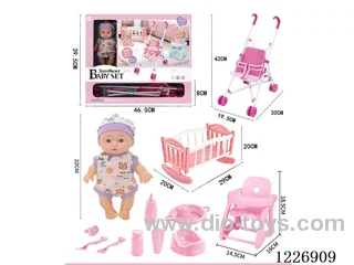 22CM doll with 4 IC included 3*AG13 battery