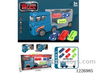 Free wheel storage cargo car + sports car *3