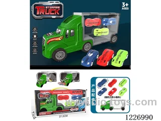 Free wheel storage cargo car + sports car *3