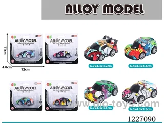 pull back alloy car
