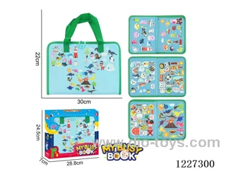 Montessori Early Learning for Kids -Busy Board Animal Tote