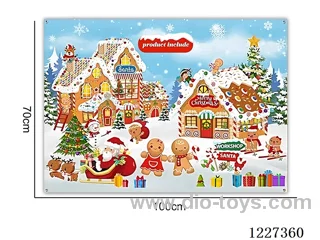 Montessori Early Learning for Kids -Christmas Book Wall Storyboard