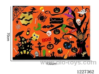 Montessori Early Learning for Kids -Halloween Wall Storyboard