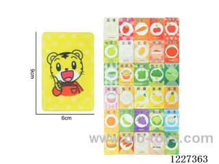 Montessori Early Learning for Kids -Food Awareness 30 Pieces--Chinese-English