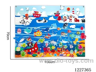Montessori Early Learning for Kids -Ocean Wall Storyboard
