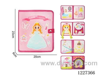 Montessori Early Learning for Kids -Deluxe Princess Book 5 pages