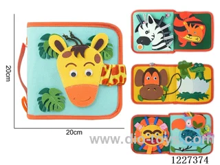 Montessori Early Learning for Kids -Deer Busy Book