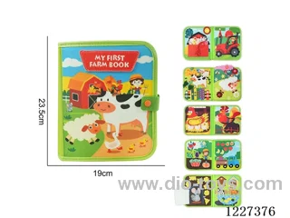 Montessori Early Learning for Kids -Farm Busy Book