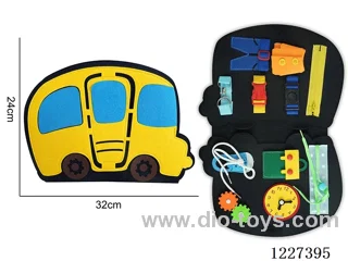 Montessori Early Learning for Kids -Single Page Bus Busy Board