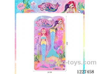 Mermaid Dress Up Set (random colors)