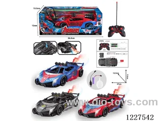 1:16 5ch 40MHZ rc car with light/spray included battery