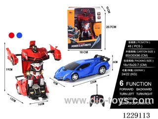 1:18 6ch rc car with light not included battery