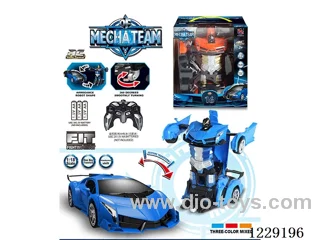 1：18 40MHZ 5ch rc transformer car not included battery