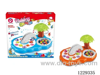 B/O fishing toys with light/music(22 fish)