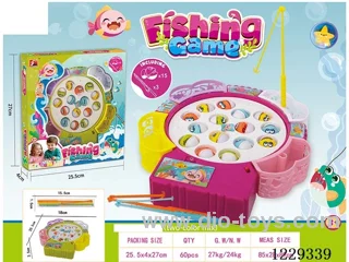 B/O fishing toys 2 colors mixed