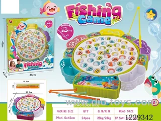 B/O fishing toys 2 colors mixed