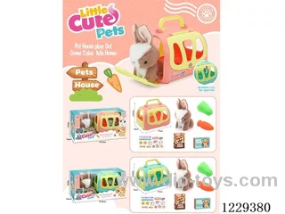 Pet Crate (Plush Rabbit)