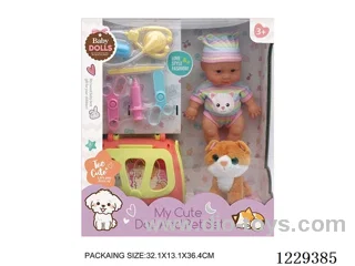Pet Cage Plush Dolls