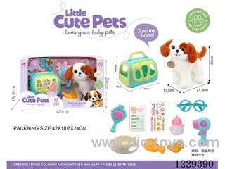 Pet Basket (Plush Dog)