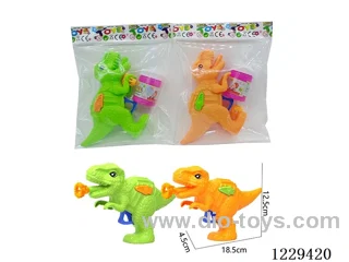 Dinosaur Inertia Bubble Gun