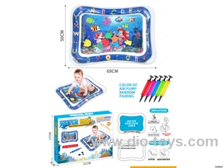 Tap the water mat in colour box
