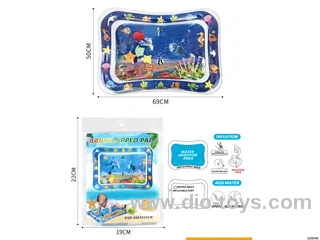 Tap the water mat in opp without pump