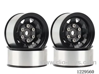 1.55 inch non-stick metal wheels