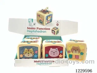Music multifunctional heptahedron