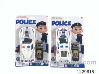 Wire-control police car