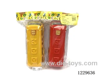 Inertia bus car (red and yellow mixed)