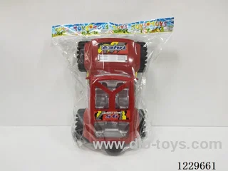Camouflage inertial off-road vehicle (red and blue)
