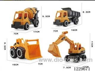 free wheel engineering vehicle 4 mixed