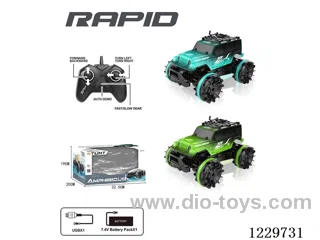 2.4G land and water RC car included battery
