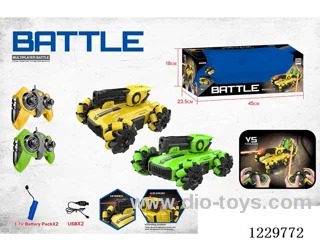 2.4G Infrared Battle RC Car 2-in-1 Included Battery