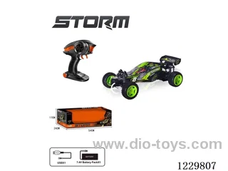 1:10 2.4G 4ch Variable Speed High Speed RC Car (Included Battery)
