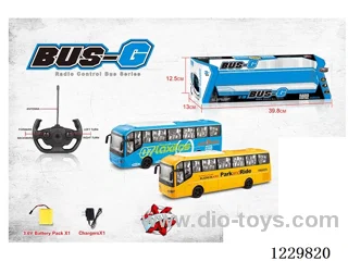 4ch Bus RC Car + Lights (Included Battery)
