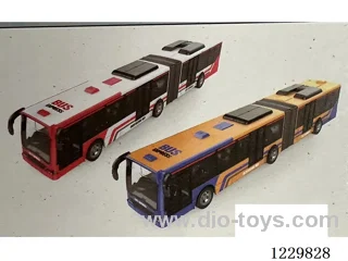 4ch RC Dual-Section Bus Vehicle + Lights (included battery)