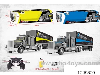 4ch Towed Cargo Container RC Vehicle + Lights (included battery) USB Cable